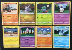 8 X Asako Ito Illustrator Bundle Pokemon Cards Crotchet Craft Knitted Gible - Image 1