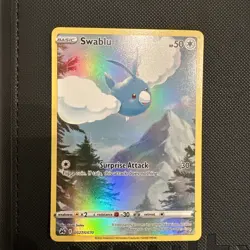 Pokemon TCG Swablu GG27/GG70 Crown Zenith Full Art Card Galarian Gallery | 3 - Image 1
