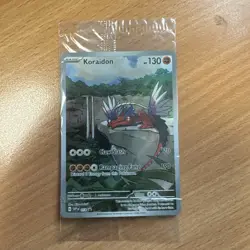 Pokemon Koraidon TCG SVP014 Scarlet Violet Promo Holo Card New Sealed - Image 1