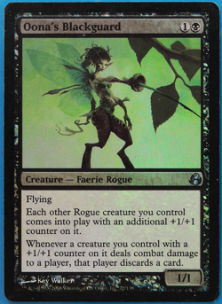 Oona's Blackguard FOIL Morningtide HP/DAMAGED CARD (506249) ABUGames - Image 1