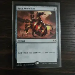 MTG - Commander Masters - Ruby Medallion - Rare 0405 - Image 1