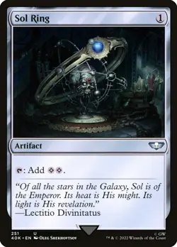 MTG Sol Ring (#251) - Warhammer 40,000 Commander #251 - Image 1