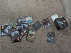 MTG Warhammer 40k The Ruinous Powers Commander Deck w/ Sleeves - Image 1