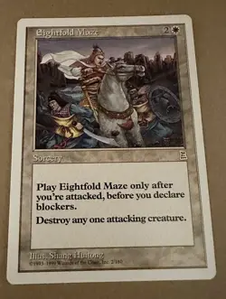 MTG Eightfold Maze Portal 3 Kingdoms P3K NM Magic The Gathering - Image 1