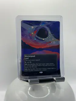 MTG, Mirrorpool 162 GALAXY FOIL Borderless Edge of Eternities: Stellar Sights - Image 1