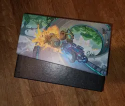 Magic the Gathering Aetherdrift Bundle Empty Storage Box w/Spin Down D20 Die - Image 1