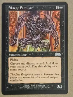 Skirge Familiar - Urza's Saga - Near Mint | MTG - Image 1