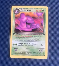 Pokemon: Dark Muk 1st Edition #41/82 Team Rocket 2000 Vintage WOTC - LP/NM - Image 1