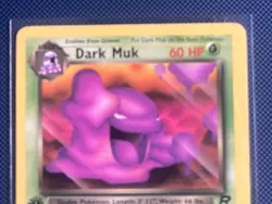 Pokemon: Dark Muk 1st Edition #41/82 Team Rocket 2000 Vintage WOTC - LP/NM - Image 3