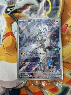N's Reshiram 167/159 Pokemon Journey Together Box Topper Sealed Promo #2 - Image 1