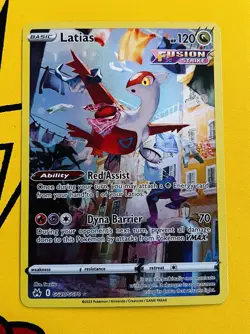 Pokemon TCG Latias SWSH Crown Zenith Galarian Gallery Holo GG20/GG70 Mint - Image 1