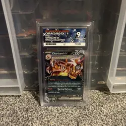 Pokemon TCG Charizard EX 196 Black star promo SpecialCollection ACE 9 grade - Image 1