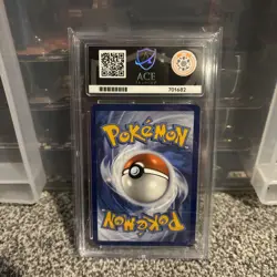 Pokemon TCG Charizard EX 196 Black star promo SpecialCollection ACE 9 grade - Image 2