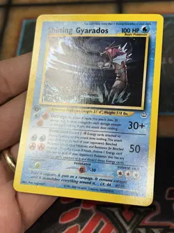 Shining Gyarados 1st Edition Holo Neo Revelation 65/64 Secret Rare Pokemon - Image 3