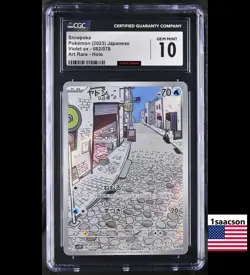 CGC 10 Slowpoke AR 082 sv1v Violet ex Japanese Pokemon psa - Image 1