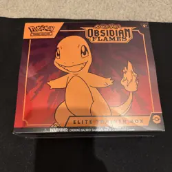 Obsidian Flames ETB Scarlet & Violet Pokemon TCG Factory Sealed ETB - Image 1