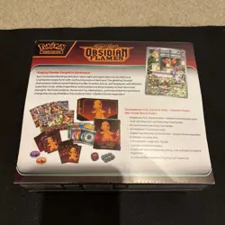 Obsidian Flames ETB Scarlet & Violet Pokemon TCG Factory Sealed ETB - Image 5