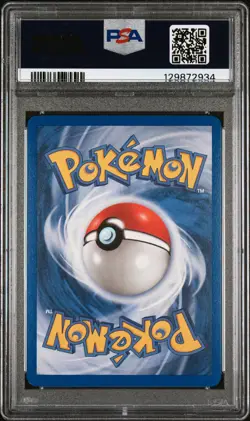 2004 POKEMON EX TEAM ROCKET RETURNS #46 ROCKET'S MEOWTH-REVERSE FOIL PSA 8 - Image 2