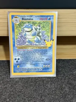 Pokemon TCG Celebrations Classic Collection Blastoise 2/102 Holo Rare NM - Image 1