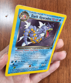 Pokemon TCG Dark Gyarados Team Rocket 8/82 holo rare 2000 WOTC LP - Image 4