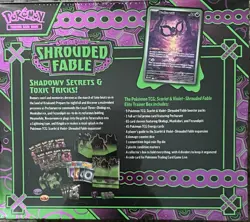 Pokemon Scarlet & Violet Shrouded Fable ETB Elite Training Box New & Sealed - Image 2
