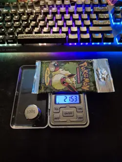 Very HEAVY! 21.5G Wizards of the Coast 1999 Pokemon Jungle Booster Pack 742818061384 - Image 1