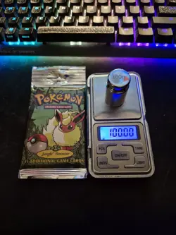 Very HEAVY! 21.5G Wizards of the Coast 1999 Pokemon Jungle Booster Pack 742818061384 - Image 3