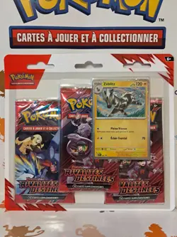Tripack Rivalites Destinees POKEMON EV10 FR Neuf Scelle - Image 1