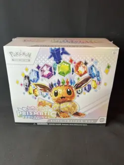 Pokemon TCG Scarlet Violet Prismatic Evolutions Elite Trainer Box ETB New Sealed - Image 1