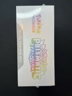 Pokemon TCG Scarlet Violet Prismatic Evolutions Elite Trainer Box ETB New Sealed - Image 3