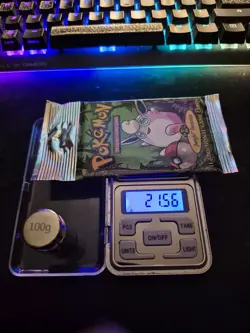 Very HEAVY! 21.5g! Wizards of the Coast 1999 Pokemon Jungle Booster Pack 742818061384 - Image 1