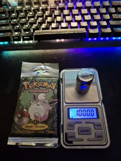 Very HEAVY! 21.5g! Wizards of the Coast 1999 Pokemon Jungle Booster Pack 742818061384 - Image 3