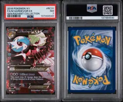 2016 POKEMON XY GENERATIONS RADIANT COLL #RC31 FULL ART/M GARDEVOIR EX PSA 7 - Image 3