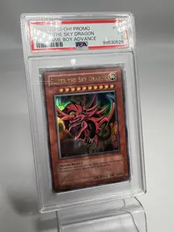 Yu-Gi-Oh! Slifer the Sky Dragon GBI-001 Game Boy Advance Ultra Rare PSA 5 - Image 3
