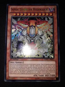 Yu-Gi-Oh! Sophia, Gottin der Wiedergeburt, HA07-DE055, Secret Rare, 1. A., NM - Image 2