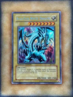 Yugioh Blue-Eyes White Dragon BPT-003 Secret Rare Limited Edition VLP - Image 1