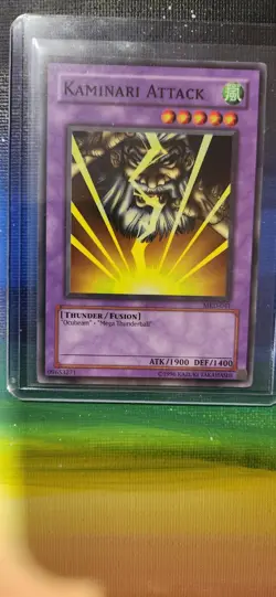 Yu-Gi-Oh! Kaminari Attack Metal Raiders Unlimited Edition Mrd-041 Nm/m - Image 1