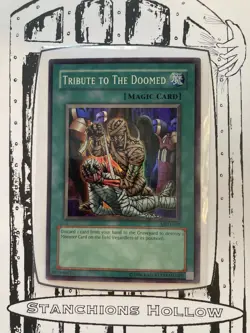 Yu-Gi-Oh! TCG Tribute to The Doomed - Metal Raiders (MRD-057) SR NM - Image 1