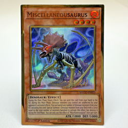Yugioh Miscellaneousaurus MAGO-EN015 1st Edition Gold Rare Holo - NM 💎 - Image 1