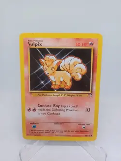 Pokemon TCG Vulpix 98/110 Common Card Legendary Collection Vintage - Image 1