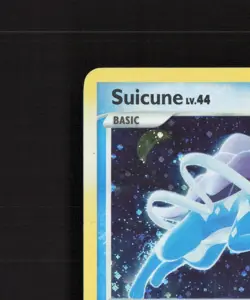Suicune 19/132 Secret Wonders Holo Rare PARTIAL SWIRL Pokemon Card LP - Image 3