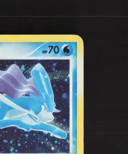Suicune 19/132 Secret Wonders Holo Rare PARTIAL SWIRL Pokemon Card LP - Image 4