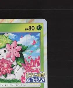 Shaymin 225/SM-P Japanese Stamped Black Star Promo Holo Pokemon Card NM - Image 4