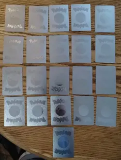 2024 Pokemon Silver Foil Fan Art Lot Of 21 Cards - Image 5