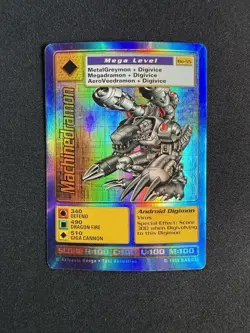 Machinedramon Digimon TCG Card BO-55 Holo Foil 1999 Bandai - Image 1