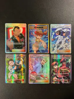 ✨ 6 Trainer Pokemon Cards - XY & Sun & Moon | LP-NM - Image 1