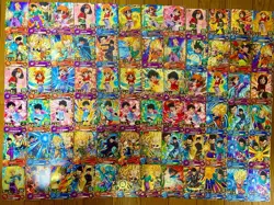 Dragon Ball Heroes Videl Goten Pan Card Lot x72 Japan Anime Cards - Image 1