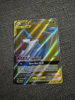 Pokemon Latias & Latios GX Team Up Holo Full Art Ultra Rare Card #169/181 - Image 1