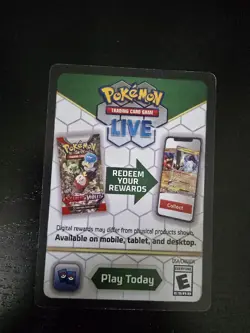2000 Pokemon TCG LIVE Code Cards - Image 1