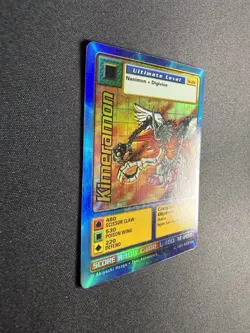 Vintage Digimon CCG Battle Series 1 Holo Card Kimeramon ST-21S - Image 3